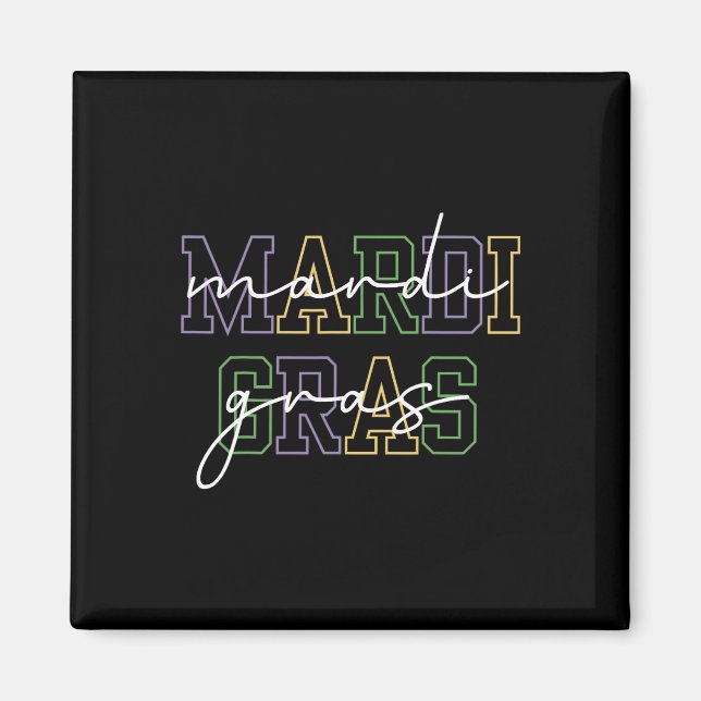 Mardi Gras Carnival New Orleans for Women Magnet (Framsidan)