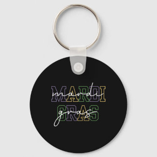Mardi Gras Carnival New Orleans for Women Nyckelring