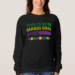Mardi Gras Carnival Outfit Tjock tisdag T Shirt