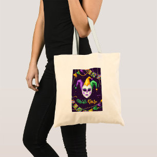 Mardi Gras Carnival Tote Bag Tygkasse