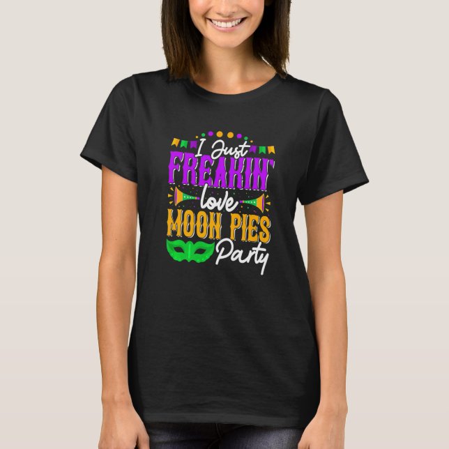 Mardi Gras Carnivals Party Festival Party Costume T Shirt (Framsida)