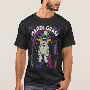 Mardi Gras Cat Mardi Gras Pun Meme Mardi Gras Bead T Shirt