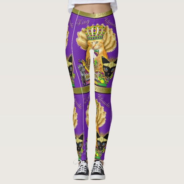 Mardi Gras Claude Leggings (Framsida)
