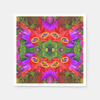 Mardi gras cocktail pappersservett