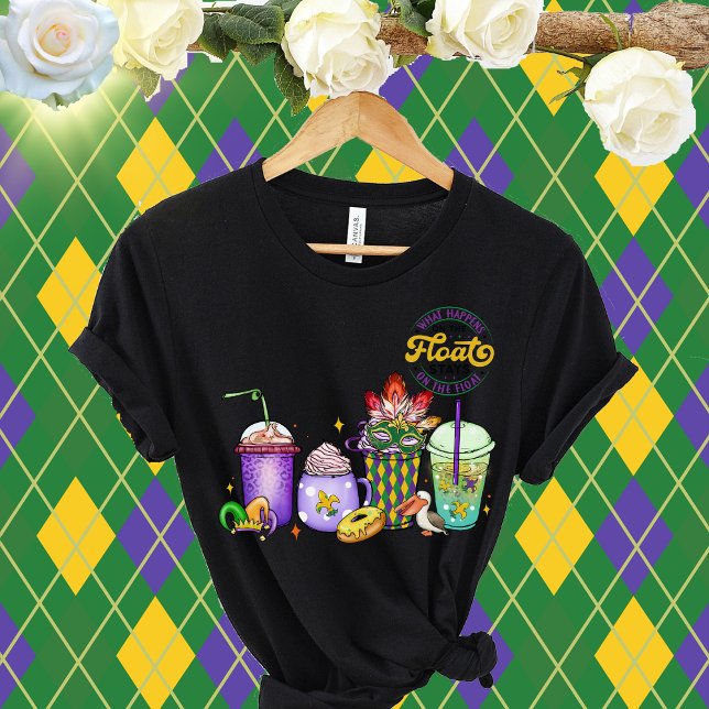 Mardi Gras Coffee Kopp - vad som händer på Flyt T Shirt (Skapare uppladdad)