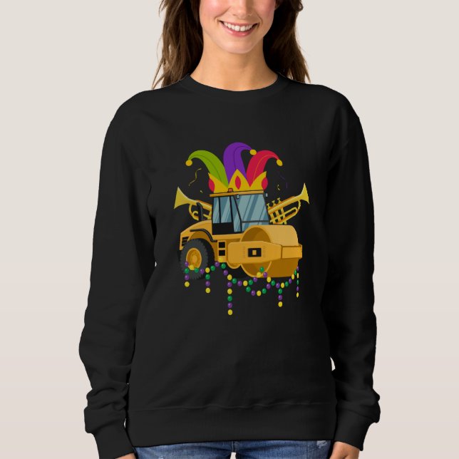 Mardi Gras Construction Celebrations Fat Tuesday P T Shirt (Framsida)