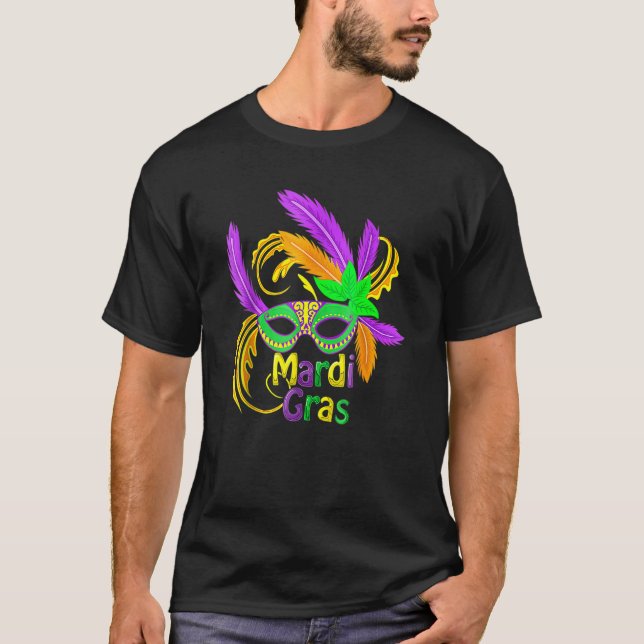 Mardi Gras Cool Pancake Tuesday Holiday Funny Gift T Shirt (Framsida)