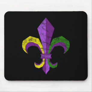 Mardi Gras Costume Clothing - Vintage Fleur De Lis Musmatta