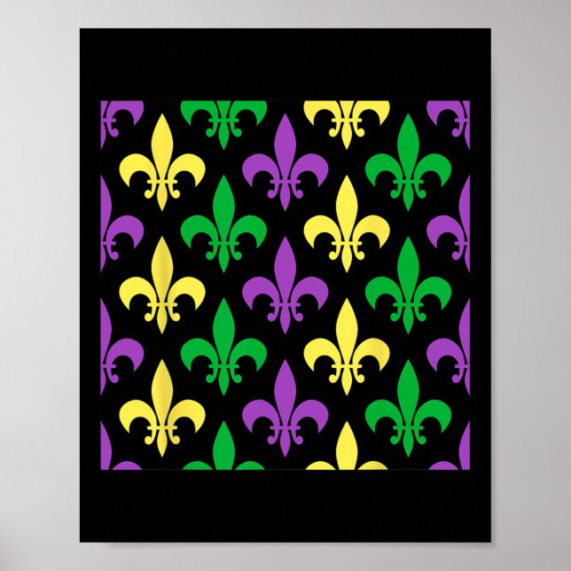 Mardi Gras Costume Party Poster (Framsidan)