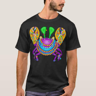 Mardi Gras Crab 4 TShirt T Shirt