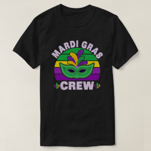 Mardi Gras Crew New Orleans Parad costume T Shirt