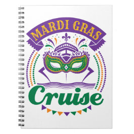 Mardi Gras Cruise Anteckningsbok