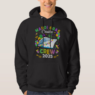 Mardi Gras Cruise Crew 2025 Matching Manar Hoodie