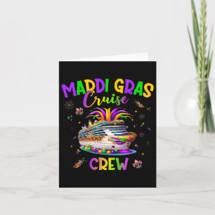 Mardi Gras Cruise Crew 2025 Resa New Orleans Famil Kort