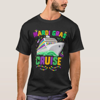 Mardi Gras Cruise Mask Cruise Frakt Party T Shirt