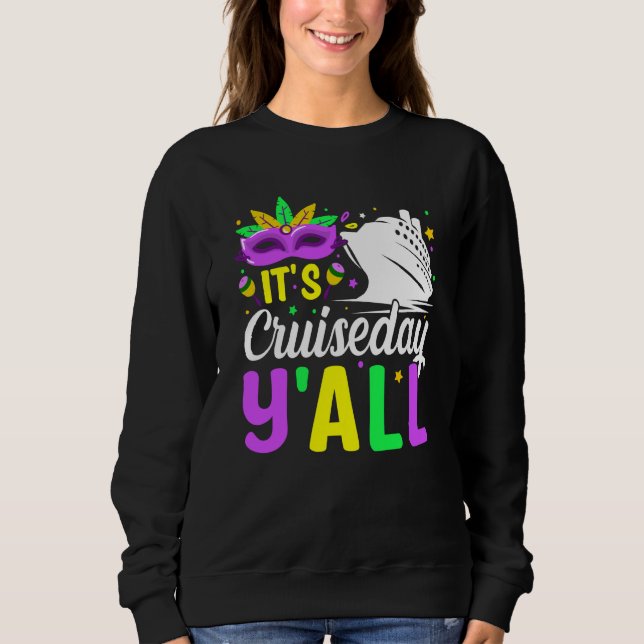 Mardi Gras Cruiseday Y'all celebrations parade par T Shirt (Framsida)