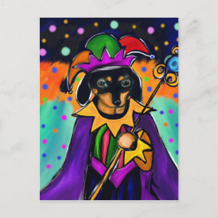 MARDI GRAS-DACKEL VYKORT