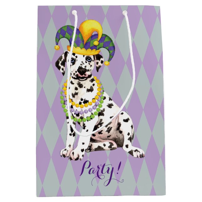 Mardi Gras Dalmatian (Framsidan)