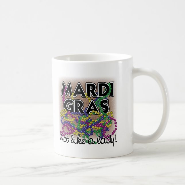 Mardi Gras Dam Mugg (Höger)