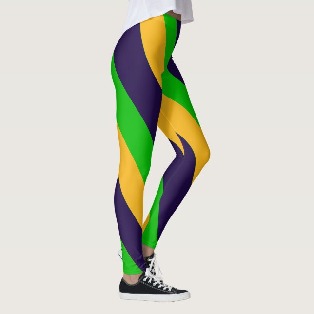Mardi Gras damasker Leggings (Höger)