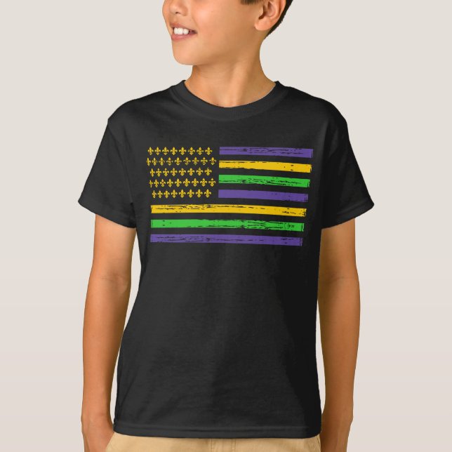 Mardi Gras design T Shirt (Framsida)