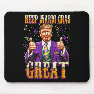 Mardi Gras Donald Trump Underbar igen Amerikansk F Musmatta