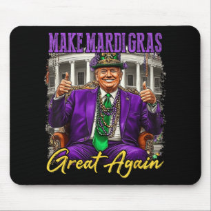 Mardi Gras Donald Trump Underbar igen Amerikansk F Musmatta