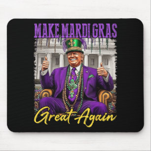 Mardi Gras Donald Trump Underbar igen Amerikansk F Musmatta