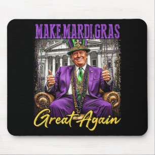 Mardi Gras Donald Trump Underbar igen Amerikansk F Musmatta