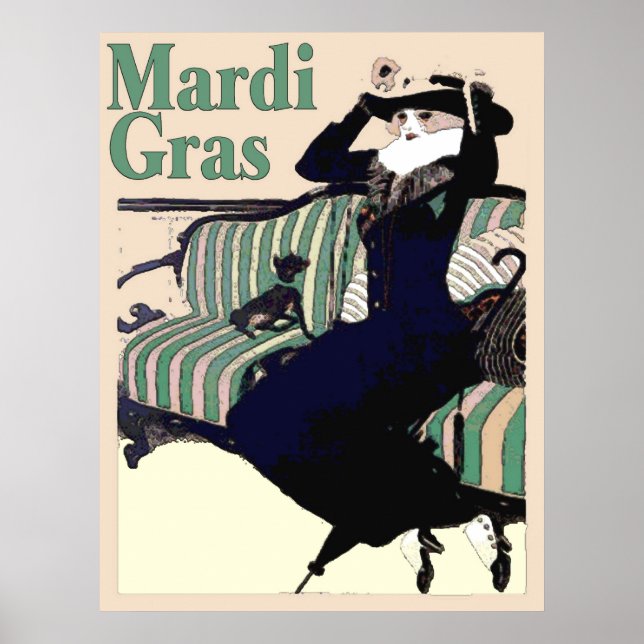 Mardi Gras Dress Up Poster (Framsidan)