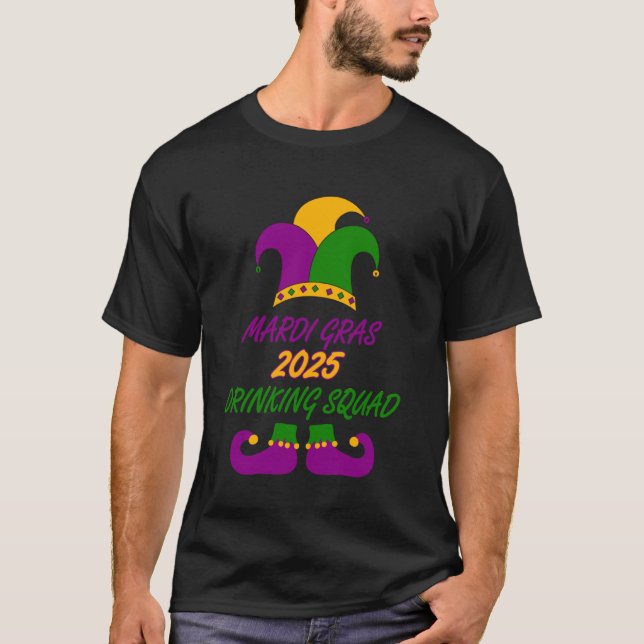 Mardi Gras Drickarkompani 2025 T Shirt (Framsida)
