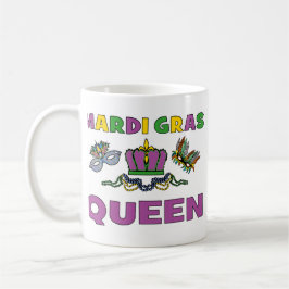 Mardi Gras drottning Kaffemugg