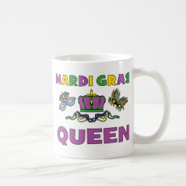 Mardi Gras drottning Kaffemugg