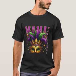 Mardi-Gras-drottning Kostym Mamma Mors dag Mardi-G T Shirt
