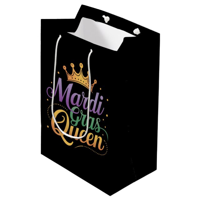 Mardi Gras-drottningparad Kostymfest  (Framsidan Vinklad)