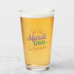Mardi Gras-drottningparad Kostymfest Glaskopp