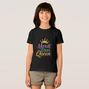 Mardi Gras-drottningparad kostymfest T Shirt