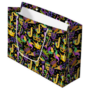 Mardi gras färg Black BG