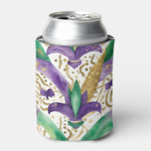 Mardi gras färg Cooler