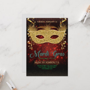 Mardi Gras Fest Flyer Mall