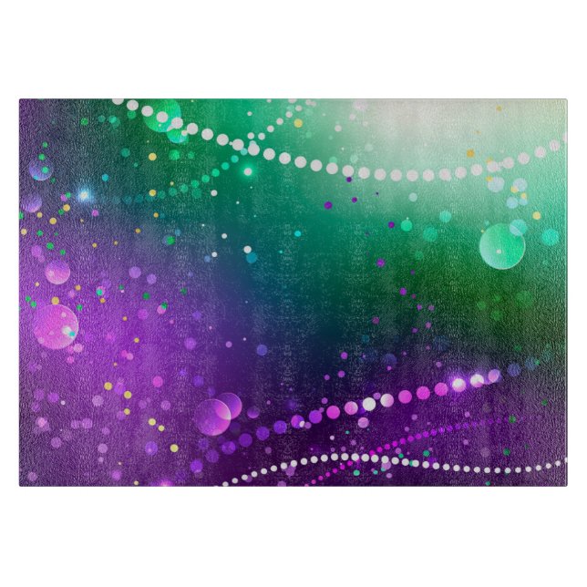Mardi Gras Festive Lila Background (Framsidan)
