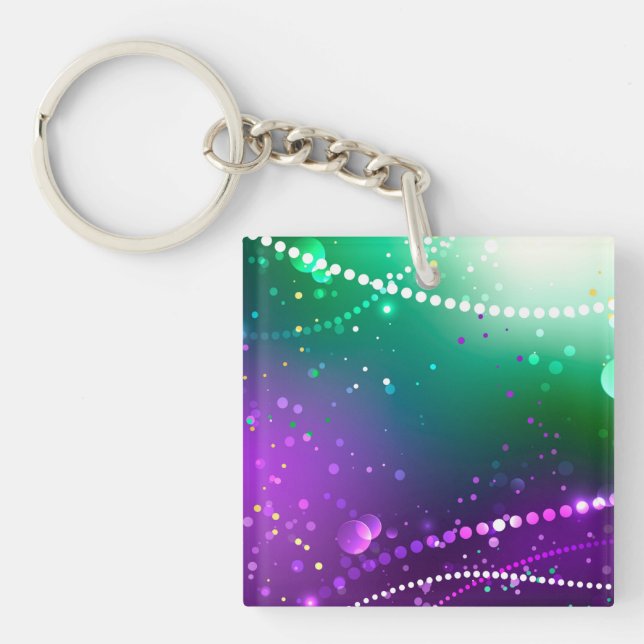 Mardi Gras Festive Lila Background (Framsidan)