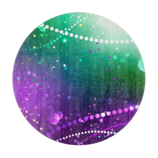 Mardi Gras Festive Lila Background (Framsidan)
