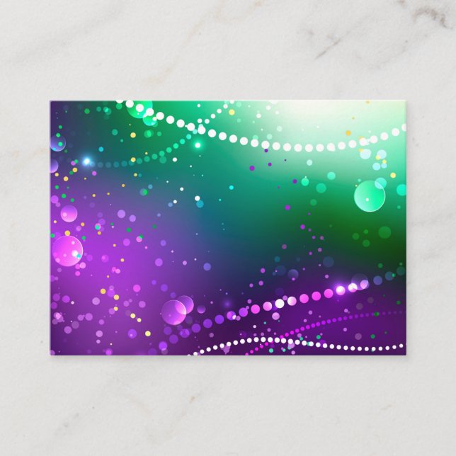 Mardi Gras Festive Lila Background (Framsida)