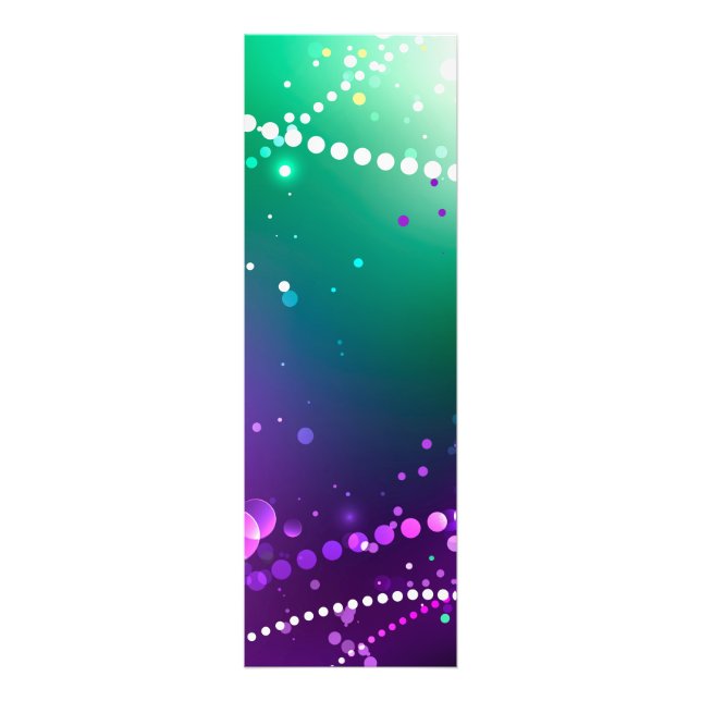 Mardi Gras Festive Lila Background Fototryck (Framsidan)