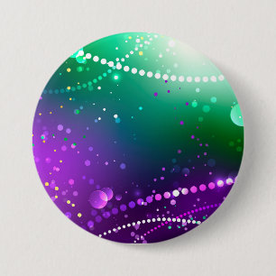 Mardi Gras Festive Lila Background Knapp