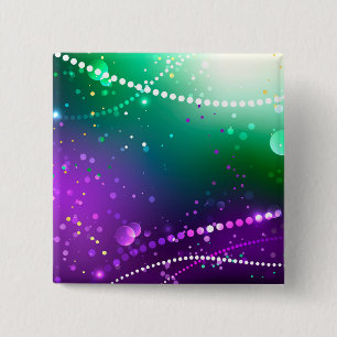 Mardi Gras Festive Lila Background Knapp