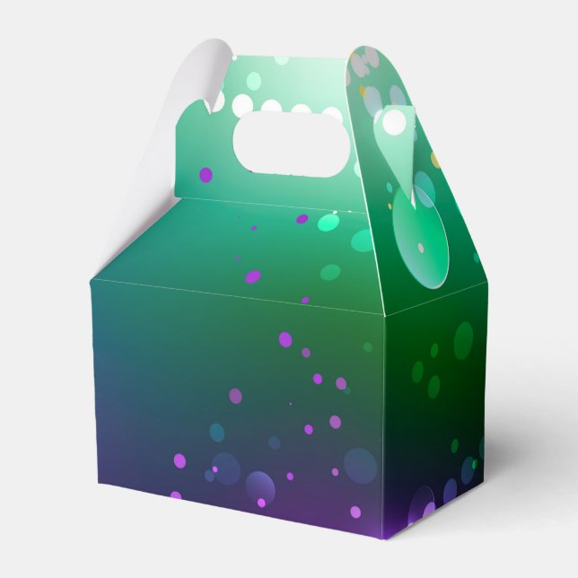 Mardi Gras Festive Lila Background Presentaskar (Framsidan Sidan)