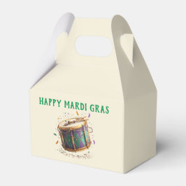 Mardi Gras-festlig trumma Presentaskar