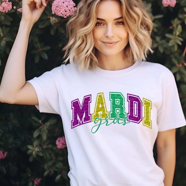 Mardi Gras-festligheter Grafik - Glädjefull Karnev T Shirt (Skapare uppladdad)